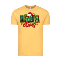 Vintage Mustard christmas lolo claus Vintage Tee - FaDigitalArtStudio
