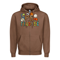 Chestnut pe teacher Zipper Hoodie - AdoDesignShop