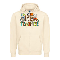 Sandshell pe teacher Zipper Hoodie - AdoDesignShop