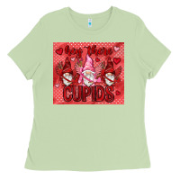 Matcha Hey there Cupids with gnomies tumbler Ladies Tee - HowdyJamesFarm