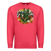 Cardinal cowhide aztec sunflowers cactus Premium Sweatshirt - AdoDesignShop