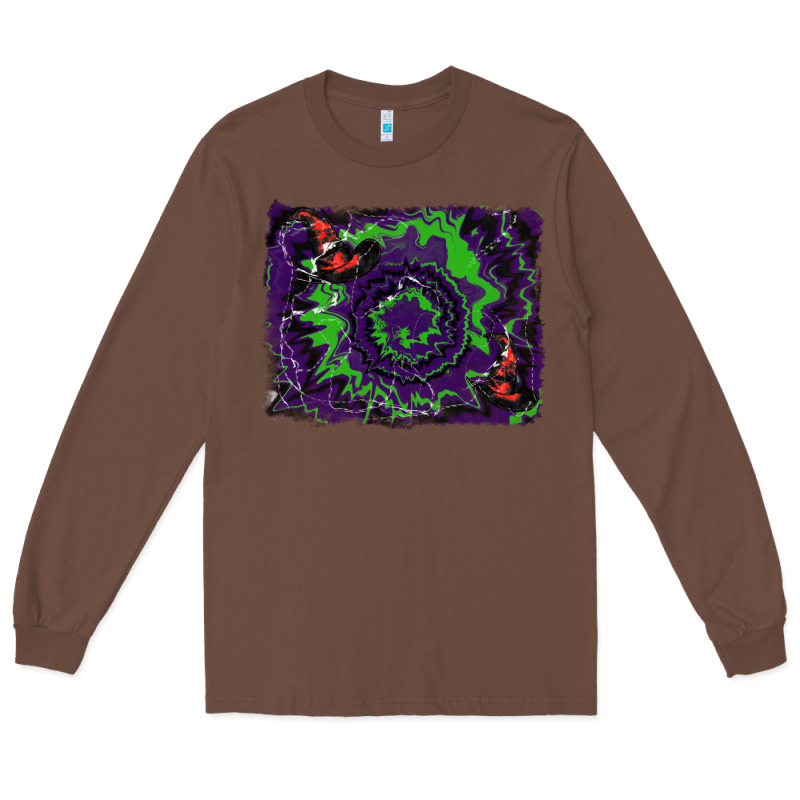 Halloween Witch Hat Backgraund Long Sleeve Tee by RanaPortraitStore | Teevron