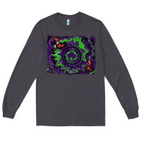 Smoke halloween witch hat backgraund Long Sleeve Tee - RanaPortraitStore