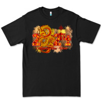 Black year of the dragon chinese new year 2024 Premium Tee - CowGirlArtShop