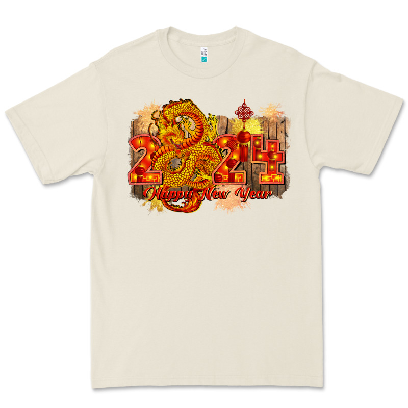 Year Of The Dragon Chinese New Year 2024 Premium Tee by CowGirlArtShop | Teevron
