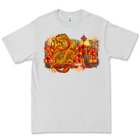 Dove Grey year of the dragon chinese new year 2024 Premium Tee - CowGirlArtShop