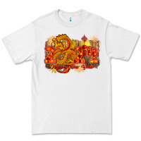White year of the dragon chinese new year 2024 Premium Tee - CowGirlArtShop