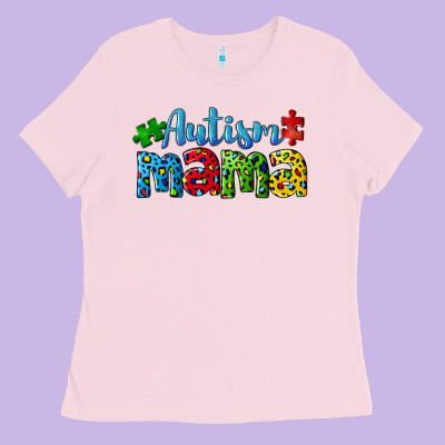 Autism Mama Ladies Tee Designed By Cowgirlartshop