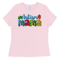 Bubblegum Pink autism mama Ladies Tee - CowGirlArtShop