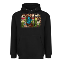 Black cactus boot background Heavyweight Hoodie - AdoDesignShop