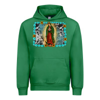 Emerald Gemstone our lady of Guadalupe Urban Hoodie - JahusDesignShop