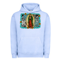 Pigment Grape Ice Gemstone our lady of Guadalupe Urban Hoodie - JahusDesignShop