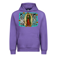 Tulip Gemstone our lady of Guadalupe Urban Hoodie - JahusDesignShop