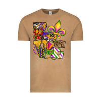 Vintage Camel louisiana map love Vintage Tee - OliviaCreatesArt