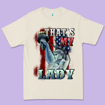 Thats My Lady Premium Tee Designed By Cowgirlartshop