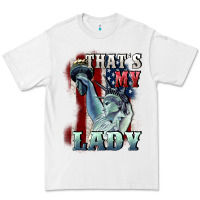 White thats my lady Premium Tee - CowGirlArtShop