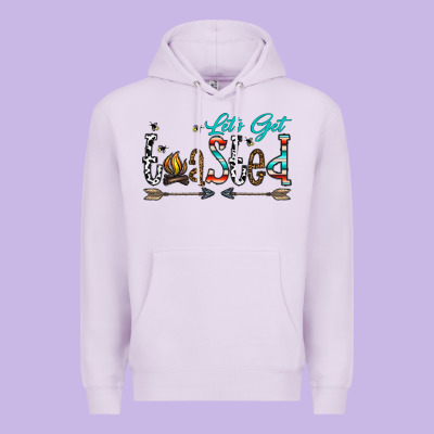 Let's Get Toasted Premium Hoodie Designed By Cowhidedigitalart