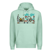Seafoam let's get toasted Premium Hoodie - CowhideDigitalArt