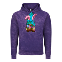 Cloud Purple Easter Wicker Basket Gnome Vintage Hoodie - BundleAndBundleShop