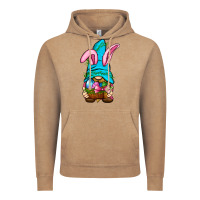 Vintage Coffee Easter Wicker Basket Gnome Vintage Hoodie - BundleAndBundleShop
