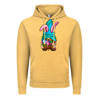 Vintage Mustard Easter Wicker Basket Gnome Vintage Hoodie - BundleAndBundleShop
