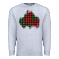 Heather Grey Christmas glitter patch Premium Sweatshirt - AdoDesignShop