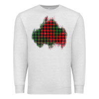 Oatmeal Heather Christmas glitter patch Premium Sweatshirt - AdoDesignShop