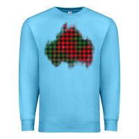 Ocean Blue Christmas glitter patch Premium Sweatshirt - AdoDesignShop