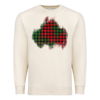 Sandshell Christmas glitter patch Premium Sweatshirt - AdoDesignShop