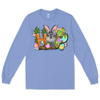 Colony Blue hop easter day Long Sleeve Tee - FaDigitalArtStudio