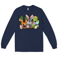 Navy hop easter day Long Sleeve Tee - FaDigitalArtStudio