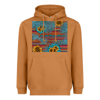 Meerkat sunflower gemstone serape tumbler Heavyweight Hoodie - AdoDesignShop