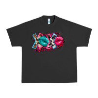 Pigment Black Western xoxo Urban Heavy Tee - FaDigitalArtStudio
