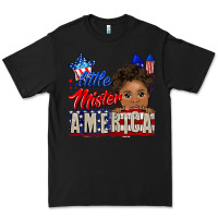 Black little mister america black boy Premium Tee - CowGirlArtShop