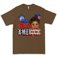 Cacao little mister america black boy Premium Tee - CowGirlArtShop
