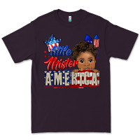 Plum little mister america black boy Premium Tee - CowGirlArtShop