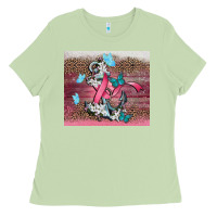 Matcha cancer awareness anchor Ladies Tee - CowGirlArtShop