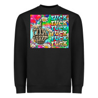Black fuck everything skeletons Heavyweight Sweatshirt - AdoDesignShop