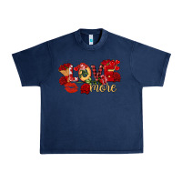 Navy Love more Valentine's Day Urban Heavy Tee - FaDigitalArtStudio