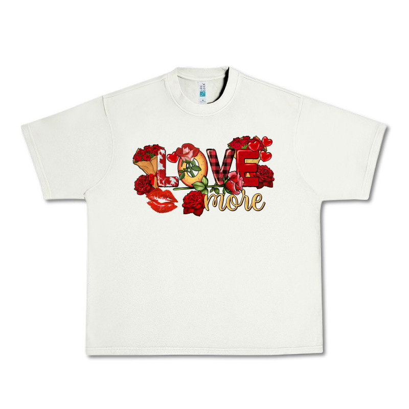 Love More Valentine's Day Urban Heavy Tee by FaDigitalArtStudio | Teevron