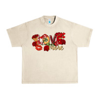 Sandshell Love more Valentine's Day Urban Heavy Tee - FaDigitalArtStudio