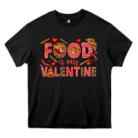 Black Food is my Valentine Heavy Core Tee - HowdyJamesFarm