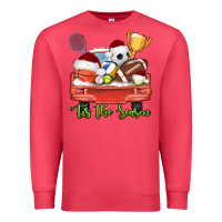 Cardinal tis the season sports truck christmas Premium Sweatshirt - AdoDesignShop
