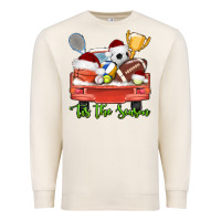 Sandshell tis the season sports truck christmas Premium Sweatshirt - AdoDesignShop