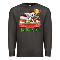 Smoke tis the season sports truck christmas Premium Sweatshirt - AdoDesignShop