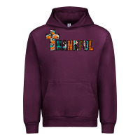 Mauve Wine thankful Urban Hoodie - JahusDesignShop