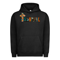 Pigment Black thankful Urban Hoodie - JahusDesignShop