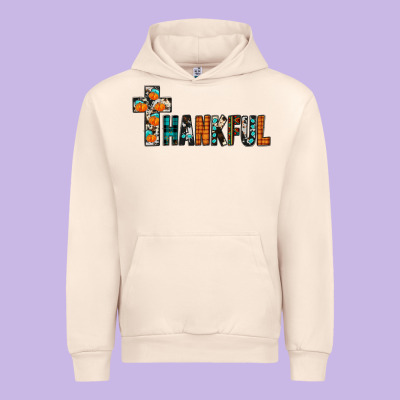 Thankful Urban Hoodie Designed By Jahusdesignshop
