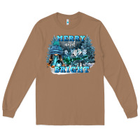 Toasted Coconut merry and bright Long Sleeve Tee - FaDigitalArtStudio