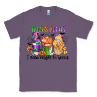 Lavender hocus pocus i need coffee to focus Classic Tee - CowGirlArtShop